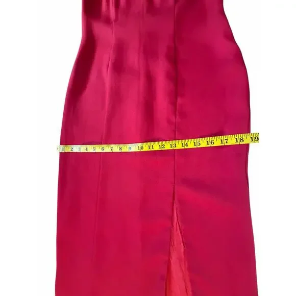 Celavie Collection Red Gown with Sequin Embellishment - Picture 7 of 16